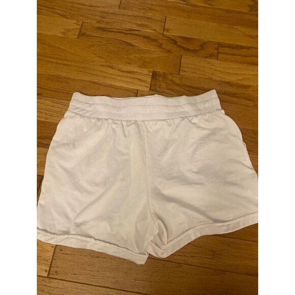 The Sweatshirt Project women's White casual comfort Drawstring sweat Shorts XL - Picture 4 of 8